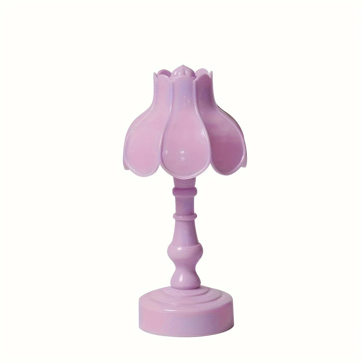 Pagoda Bud LED Lamp – Floral Night Light, Battery Powered Table Decor