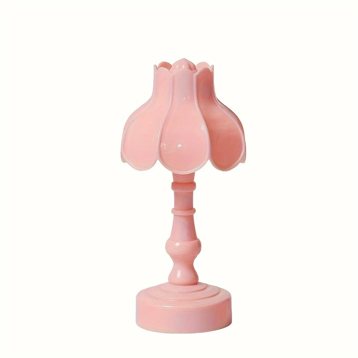 Pagoda Bud LED Lamp – Floral Night Light, Battery Powered Table Decor