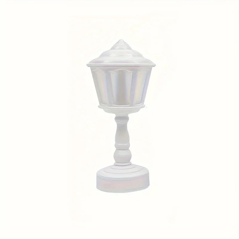 Pagoda Bud LED Lamp – Floral Night Light, Battery Powered Table Decor